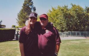 Ethan Ruch and Ken Hewett at the Diamond Bar Golf Tournament
